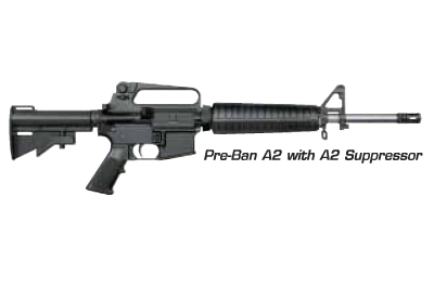5.56 Stainless Steel "No Ban" 16" Mid-length Kit. A2 Upper, Bayonet Lug, A2 Suppressor. MLa2SSpre