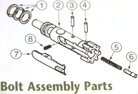 Bolt Carrier Key Screw, 10 pack